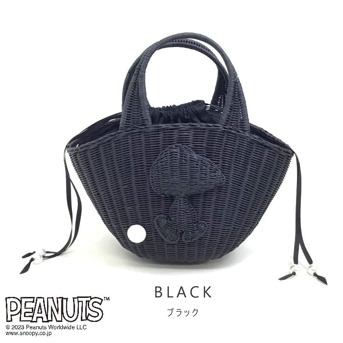 a-jolie アジョリー かごバッグ PEANUTS×a-jolie