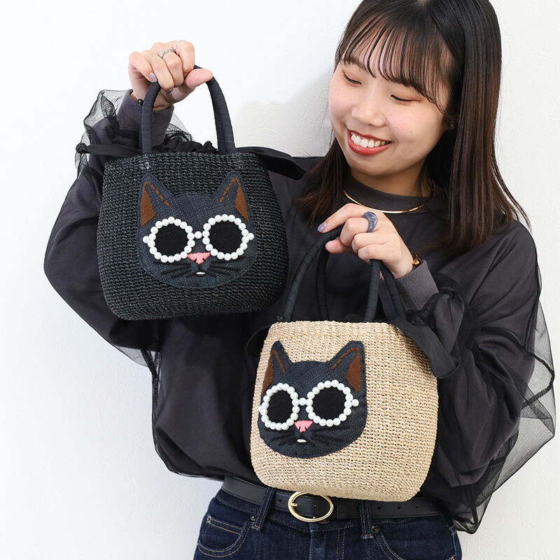 a-jolie かごバッグ カゴバッグ 「a-jolie/アジョリー」パール