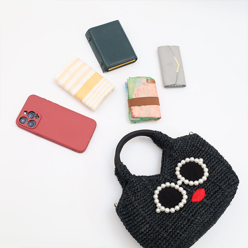 a-jolie（アジョリー） カゴバッグ 手持ちバッグ 2WAY sim26-ss09