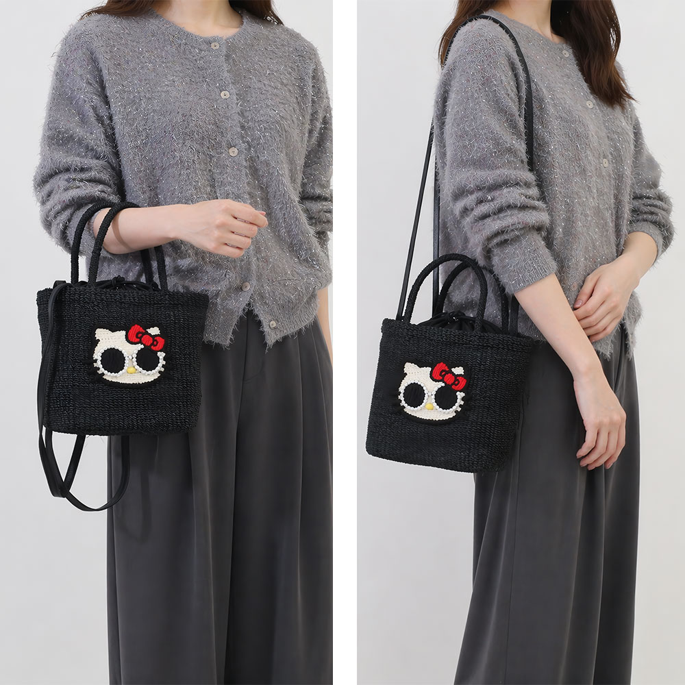 a-jolie（アジョリー） キティ トートバッグ 手持ちバッグ 2WAY sim26