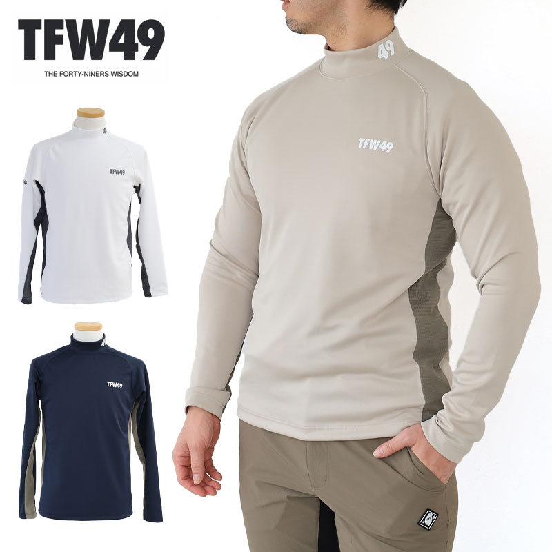 美品 TFW49 モックネック SIDE MESH MOCK NECK （XL） TFW49】SIDE MESH MOCKNECK S – junhashimoto-osaka