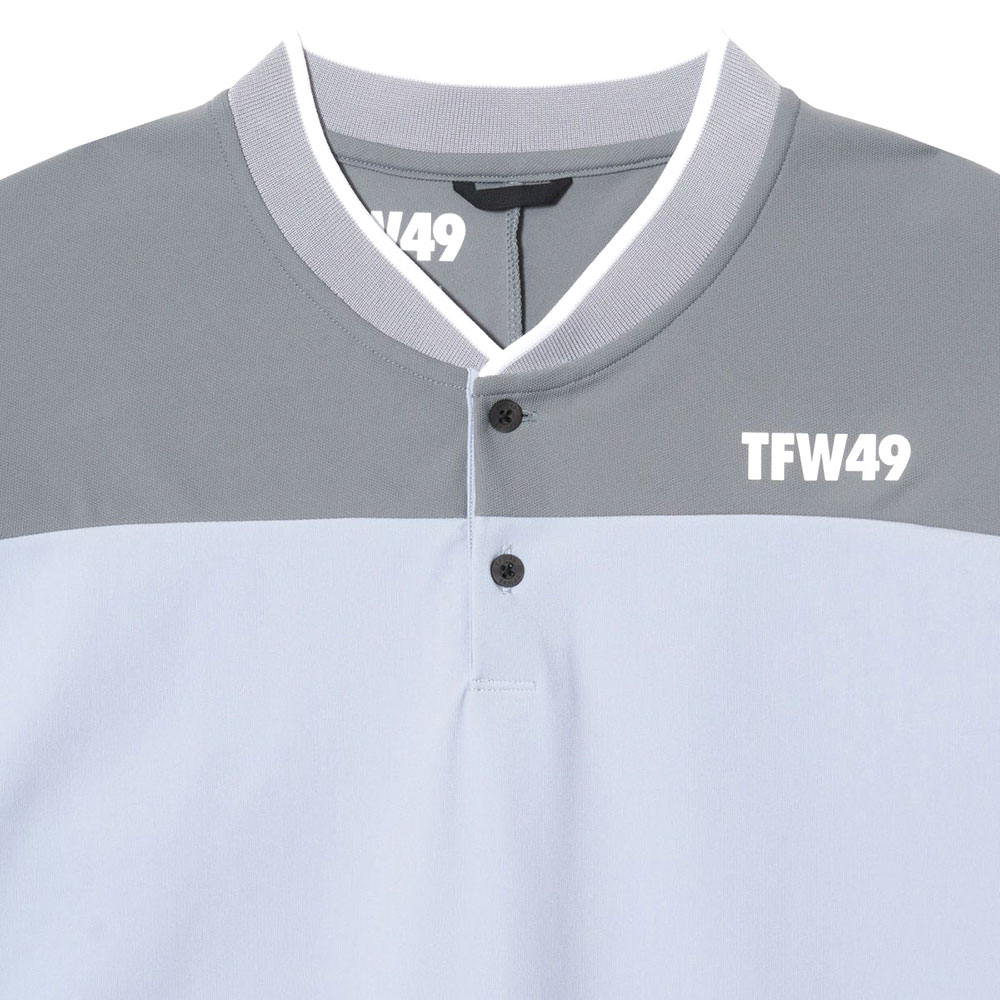 V12 TFW49 SIDE MESH COLLARLESS POLO ポロシャツ 半袖 トップス