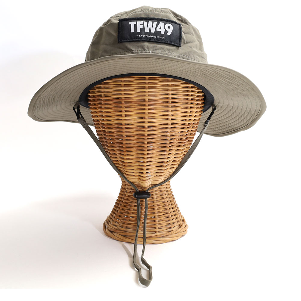 TFW49 SAFARI HAT サファリハット 帽子 ひも付き ゴルフ  アパレル 軽量 撥水性 ...