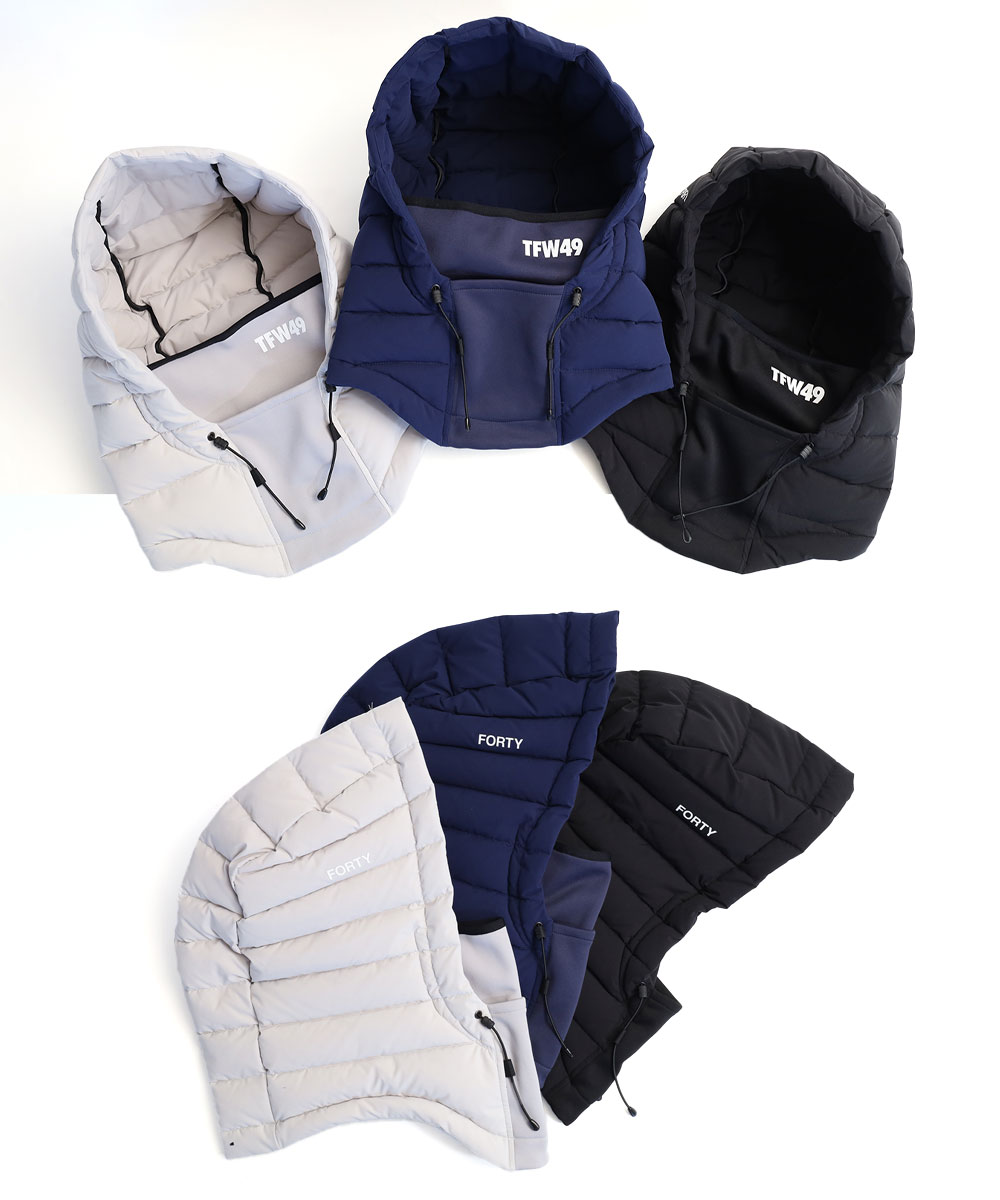 TFW49 ダウンネックウォーマー TFW49 GOLF HOODIE DOWN NECK WARMER ゴルフ フーディ ダウン