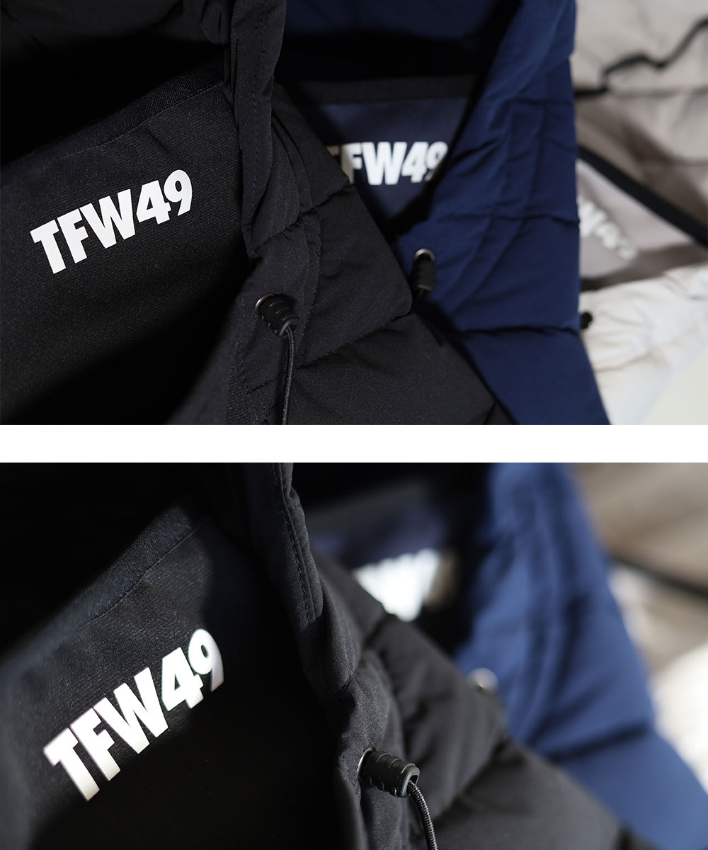 TFW49 GOLF HOODIE DOWN NECK WARMER ゴルフ フーディ ダウン ネック