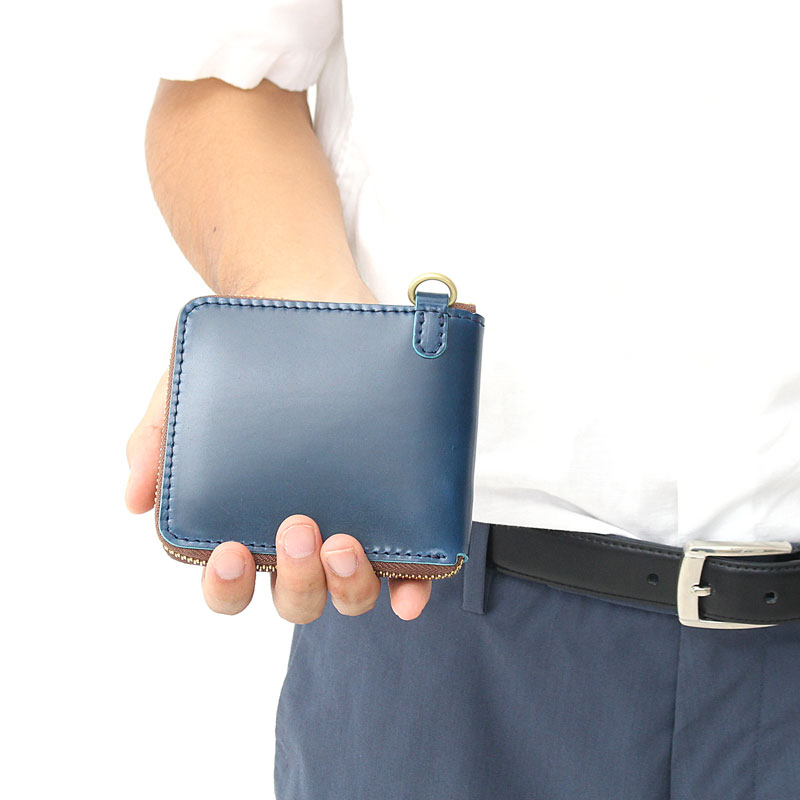 TIDEWAY（タイドウェイ） OIL CORDOVAN MIDDLE WALLET オイル コード