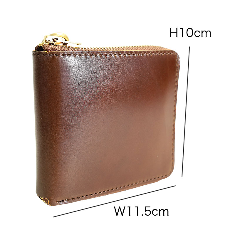 タイドウェイTIDEWAY OIL CORDOVAN MIDDLE WALLET オイル コードバン ミドル ウォレット t2714 日本製 二つ折り  折財布 ミニウォレット 正規品 lyp6 : t2714 : 東西南北屋 - 通販 - Yahoo!ショッピング