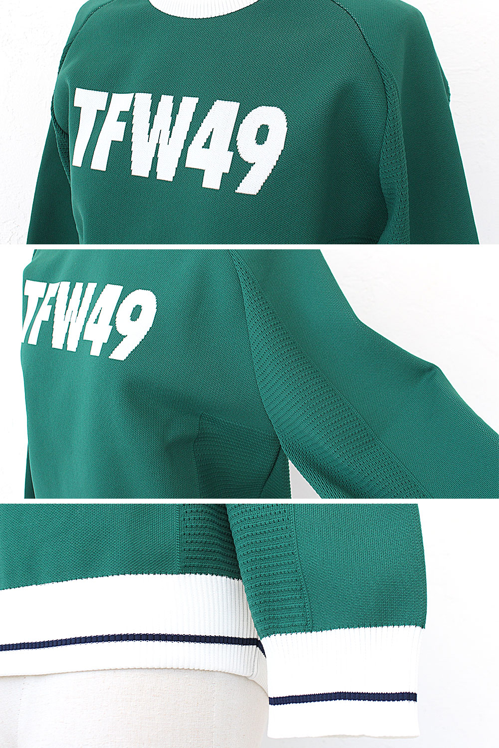 TFW49 TFW49 MOCK NECK KNIT モックネック ニット ゴルフ ゴルフウェア