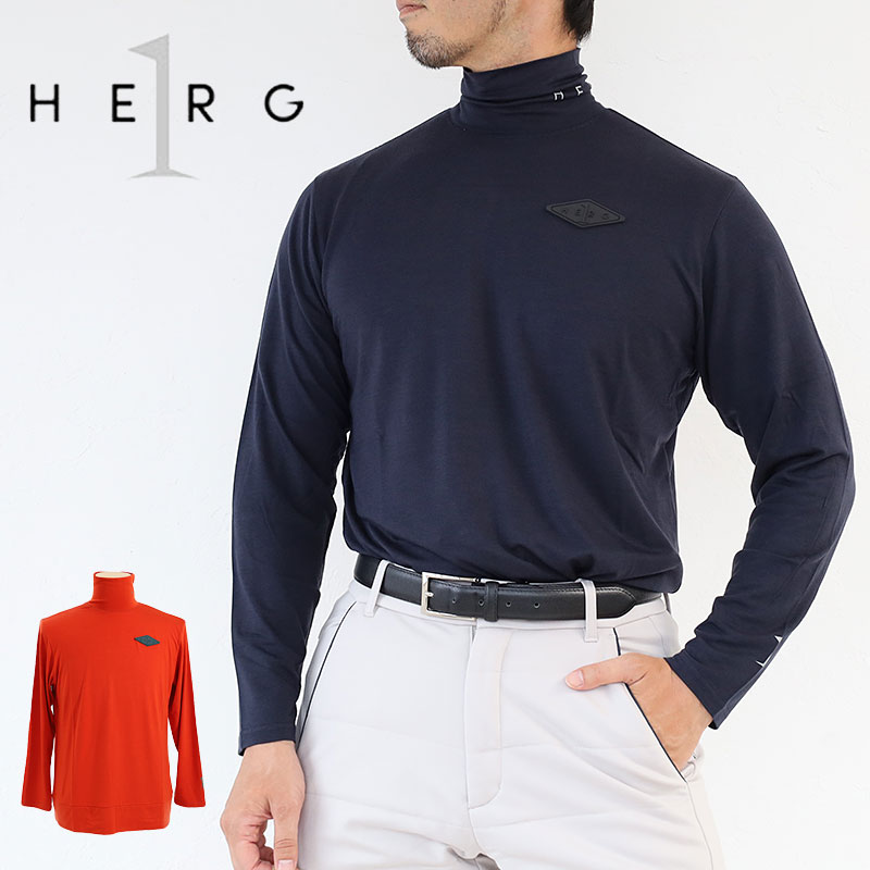 HERG1 エルグワン TURTLE NECK ラグウォームタートルネックシャツ HERG1 ゴルフ エルグワン RUG-WARM TURTLE NECK ラグウォーム