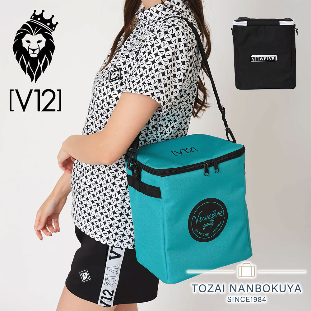 V12 - coco 未使用品 ヴィ・トゥエルヴ V12 カートバッグ フリー ピンク 保冷保温バッグ ショルダー付き ラウンドバッグ 未使用品 ヴィ・トゥエルヴ V12 カートバッグ フリー ピンク