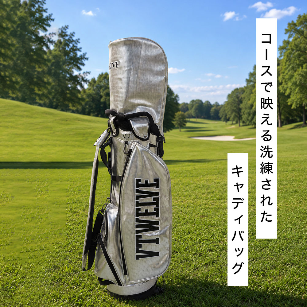 V12（ヴィ・トゥエルヴ） ヴィトゥエルブ PERFORATE CB キャディバッグ