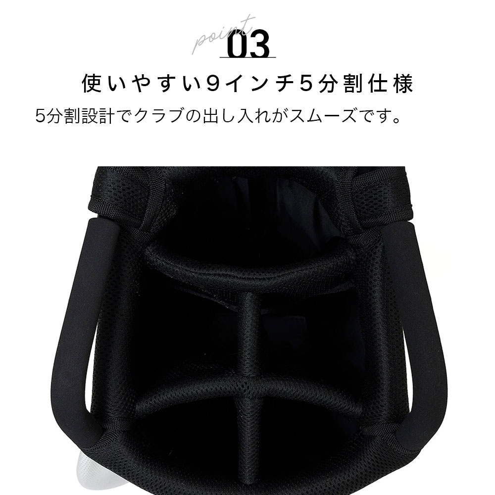 V12（ヴィ・トゥエルヴ） ヴィトゥエルブ PERFORATE CB キャディバッグ