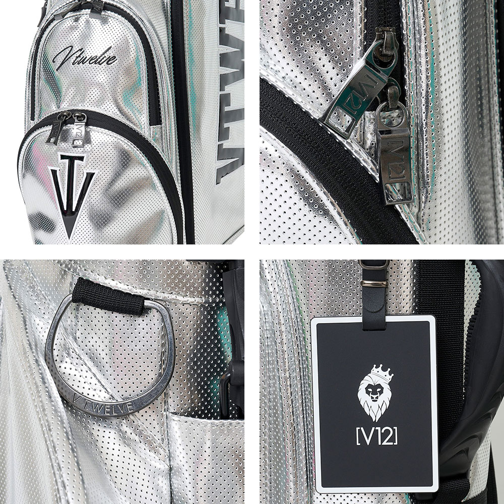 V12（ヴィ・トゥエルヴ） ヴィトゥエルブ PERFORATE CB キャディバッグ