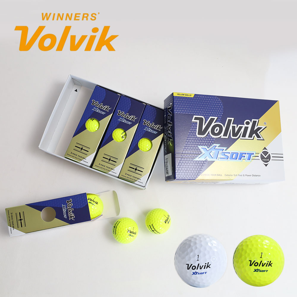 Volvik（ボルビック） ボルヴィック ゴルフボール XT SOFT ダース