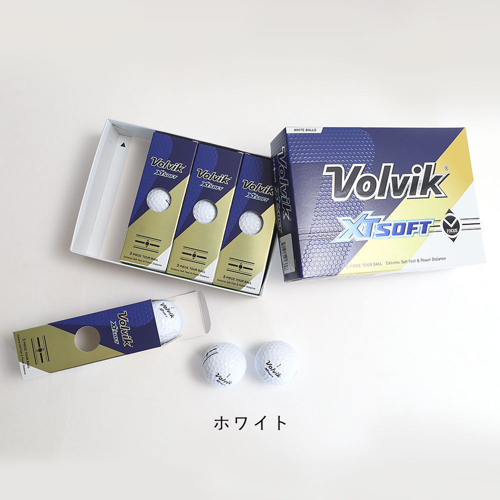 Volvik（ボルビック） ボルヴィック ゴルフボール XT SOFT ダース