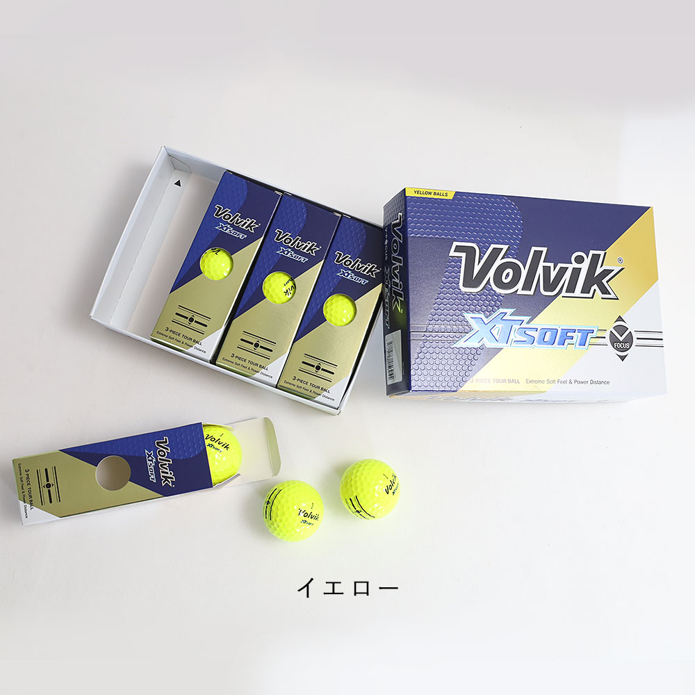 Volvik（ボルビック） ボルヴィック ゴルフボール XT SOFT ダース