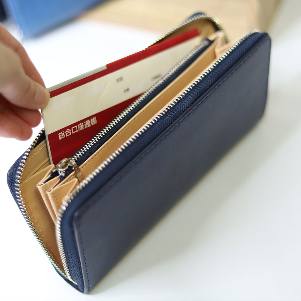 BAGGY PORT（バギーポート） KOI コーアイ 藍染 スムース 長財布
