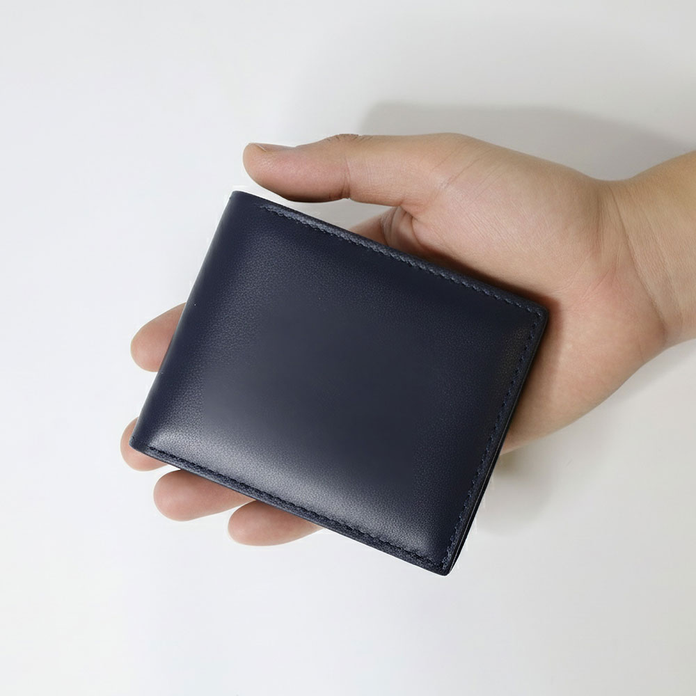 ぽこ BAGGY PORT（バギーポート） KOI コーアイ 藍染 スムース 二つ折り財布