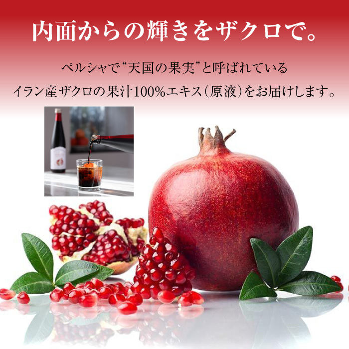 nini Pomegranate Extract ザクロエキス（650g×2本）｜ニニ