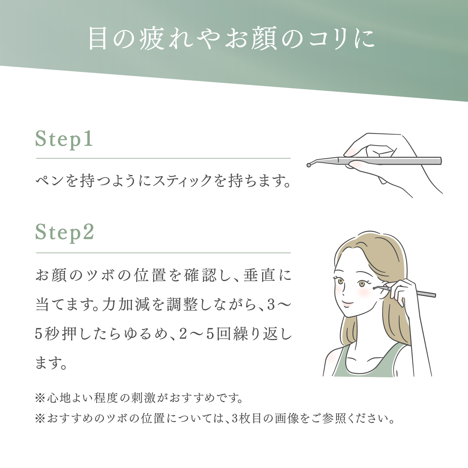トワテック TEISIN ポインター（大）先曲型 経絡ペン 刺さない