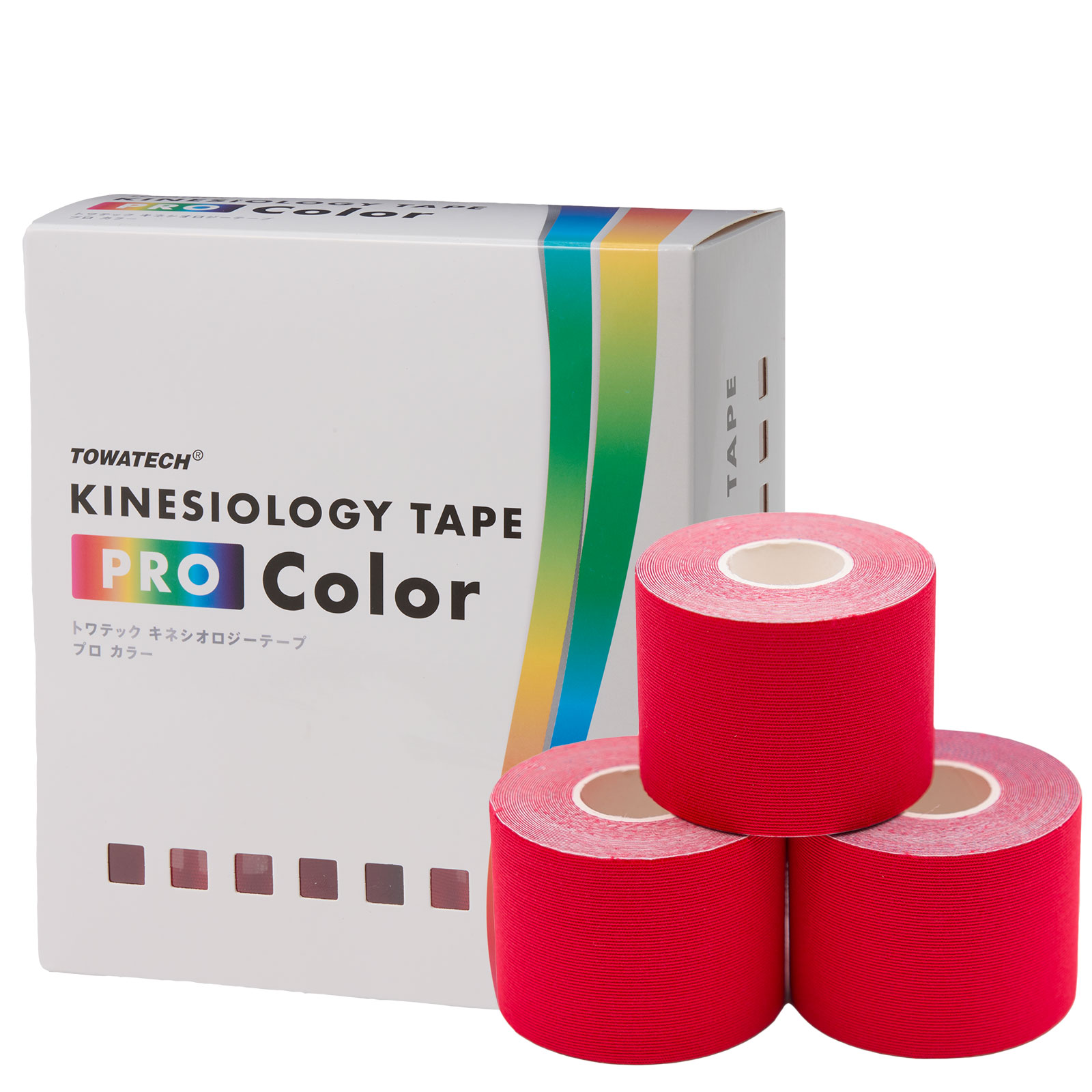 トワテック キネプロColor 50mm×5m 6巻（キネシオロジーテープ