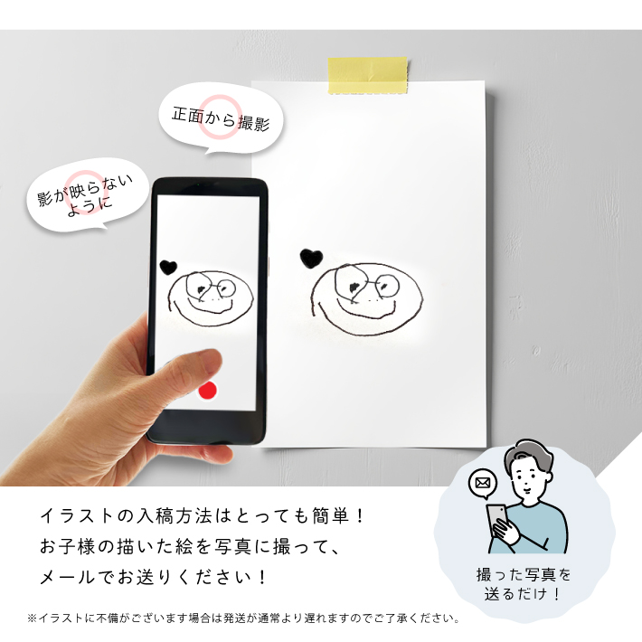 手描き 似顔絵入り 日本製 本革 レザー キーホルダー イラスト