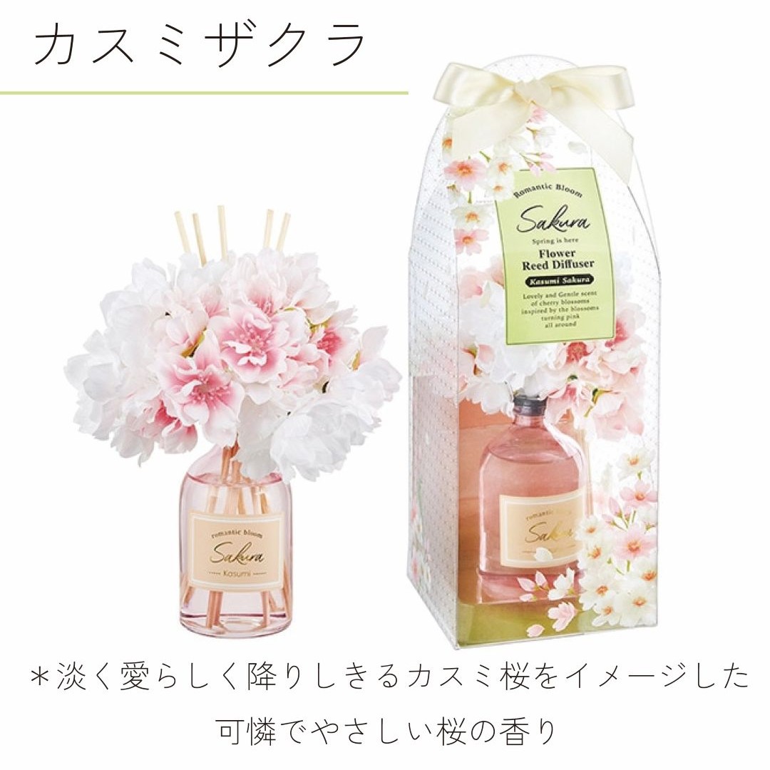 サクラ フラワー リードディフューザー 桜の香...の詳細画像2