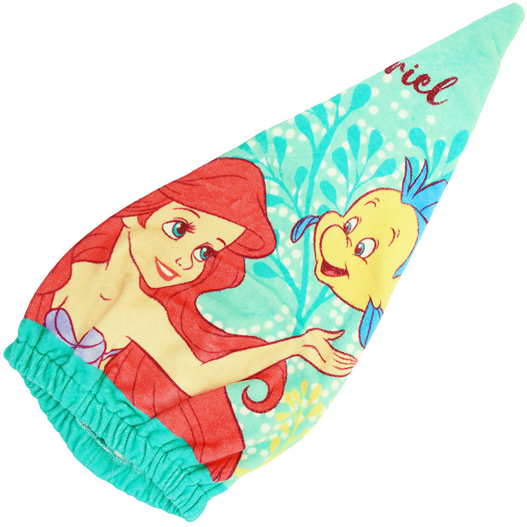 タオルキャップ ディズニー ノーブル アリエル 子供 水泳用品 プール スイミング 帽子 約57×23cm :ZL474400:いおりいちふ - 通販  - Yahoo!ショッピング