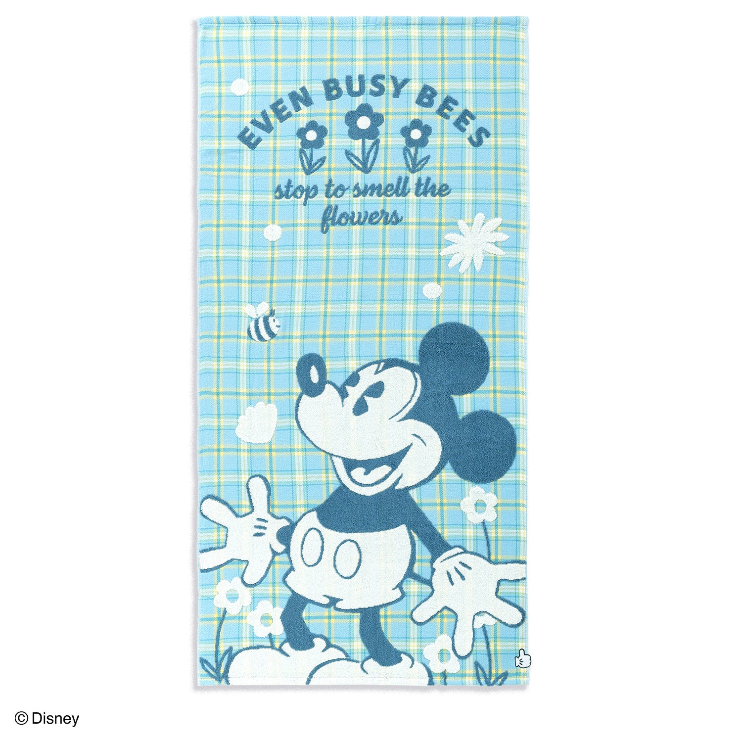 Disney（ディズニー） バスタオル タオル 名入れ 刺繍 Happy Day
