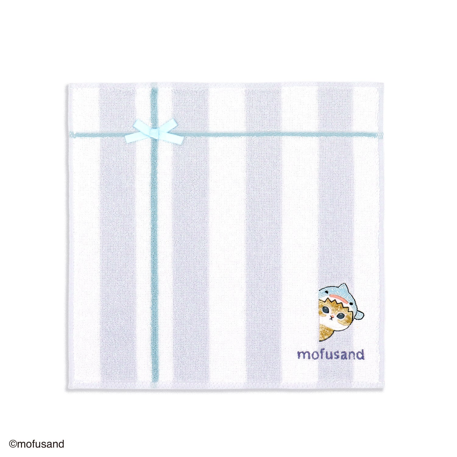 タオル 名入れ 刺繍 mofusand じっ タオルハンカチ ギフト プレゼント