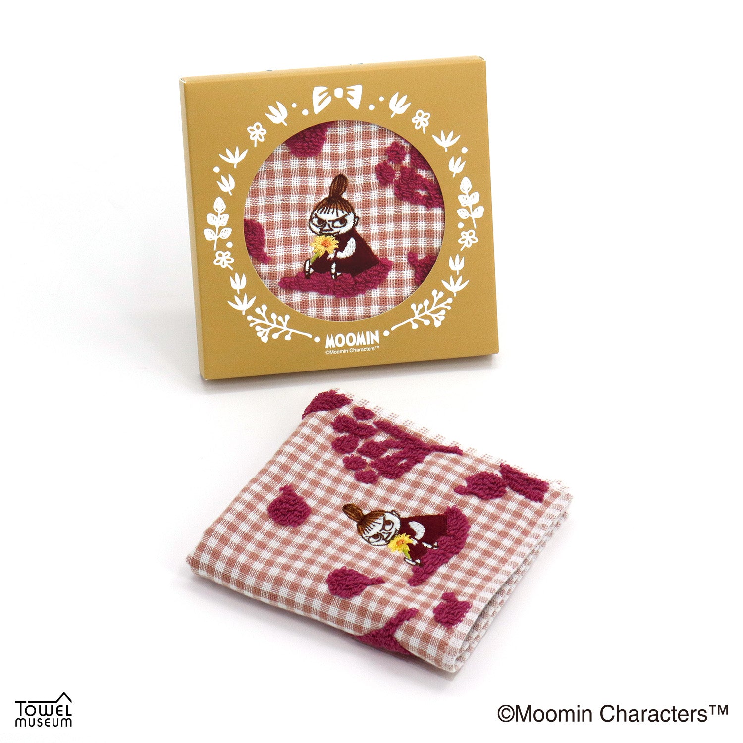MOOMIN（ムーミン） タオルハンカチ タオル 名入れ 刺繍 ちょっと一息