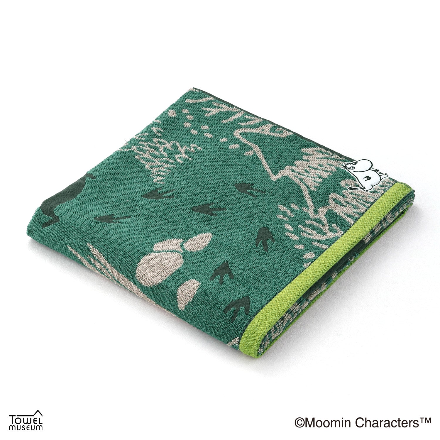 MOOMIN（ムーミン） バスタオル 寄り道 名入れ 刺繍 ギフト クリスマス