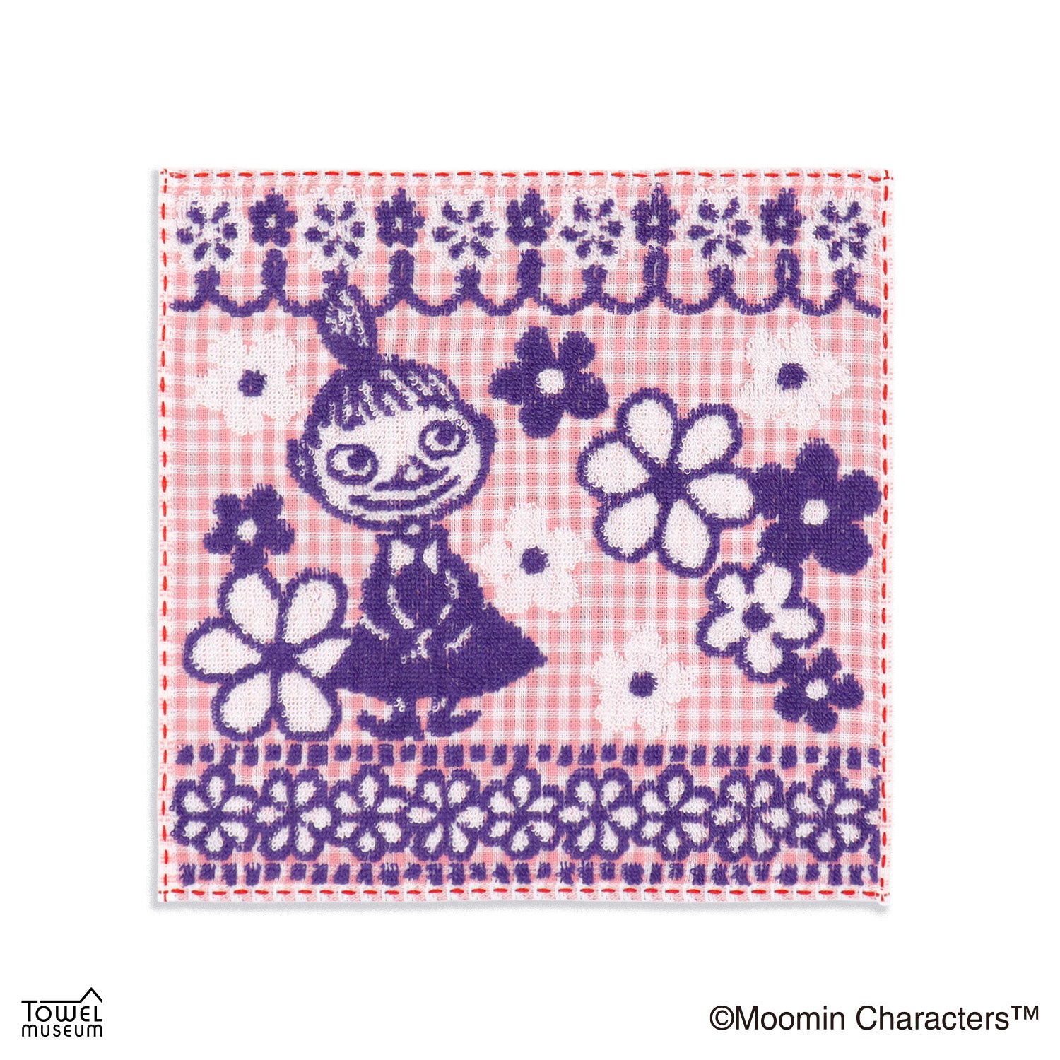 MOOMIN（ムーミン） タオルハンカチ リトルミイ フラワーレースII 名