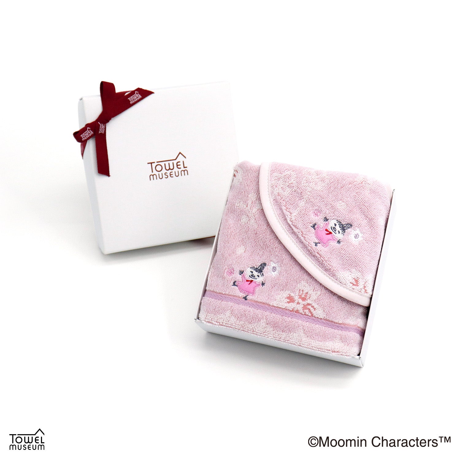 MOOMIN（ムーミン） タオルハンカチ&スタイセット タオル 名入れ 刺繍