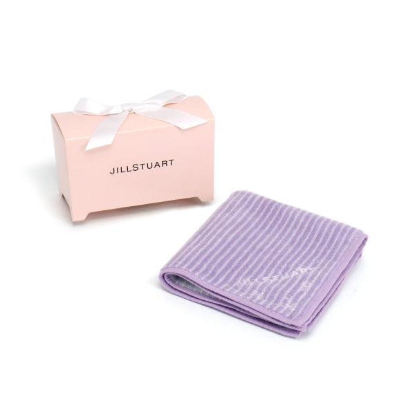 JILLSTUART ジルスチュアート リボンBOX入り リボンストライプ タオルハンカチ ギフト プレゼント お祝い 贈り物 タオル美術館 公式 のし対応 敬老の日 | JILL STUART | 02