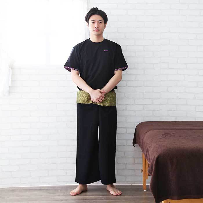 エスニック タイパンツ ロング 大きいサイズ フィッシャーマン