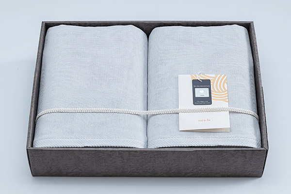 【定価の半額程度】今治タオルsara-la「礼-rei-」タオルケット2枚グレー 今治タオル（imabari towel） 内祝い ギフト タオルケット2枚(ピンクor