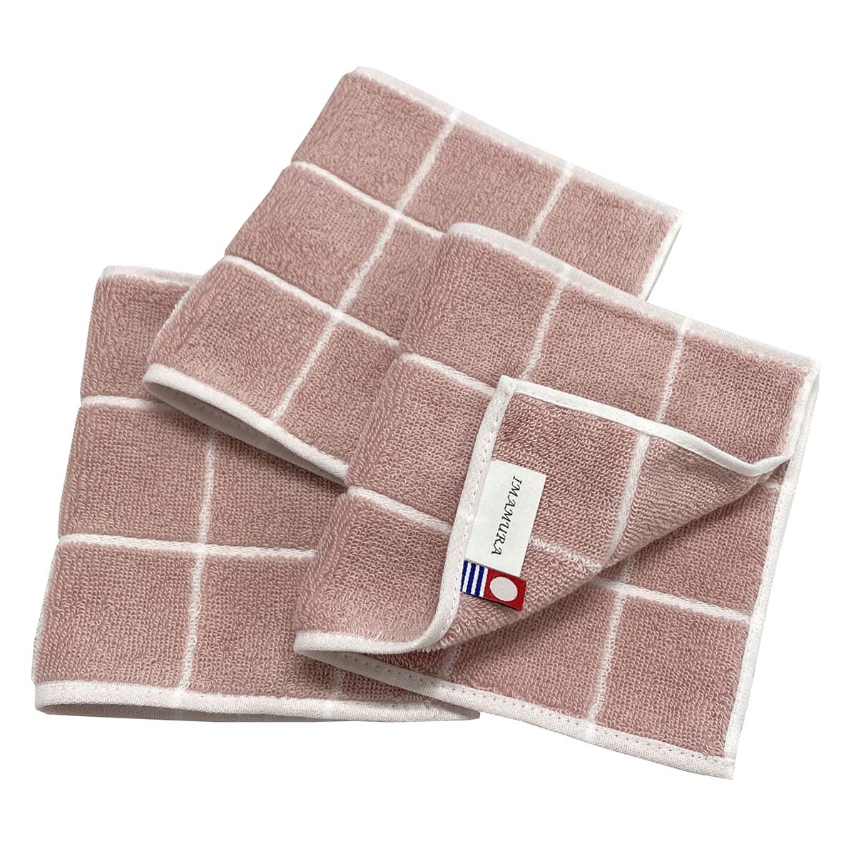 今治タオル（imabari towel） ハンカチ ハーフサイズ 3枚組 約13x25cm