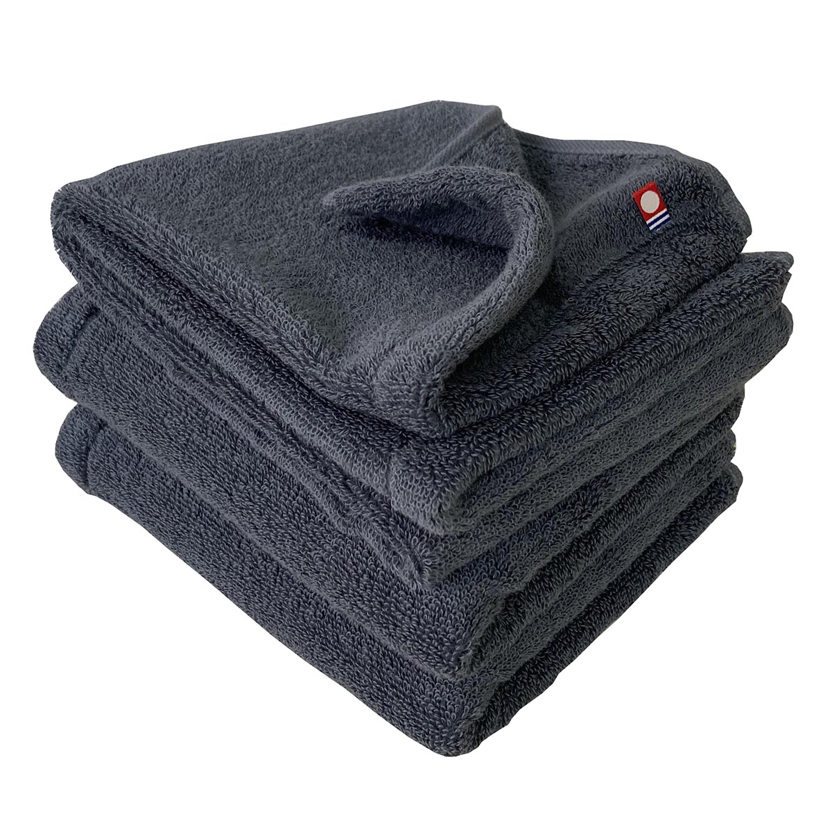 フェイスタオル 3枚セット ブラウン グレー ネイビー 今治タオル（imabari towel） フェイスタオル 3枚セット 制菌防臭加工
