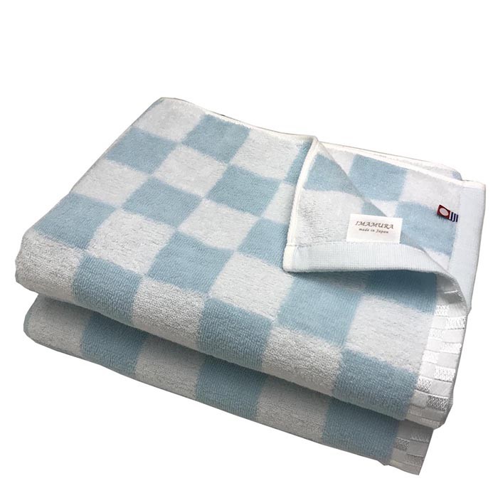 【在庫セール】今治タオル バスタオル 3枚組 3色組 パステルカラー チェック柄 今治タオル（imabari towel） バスタオル 3枚セット パステル チェック