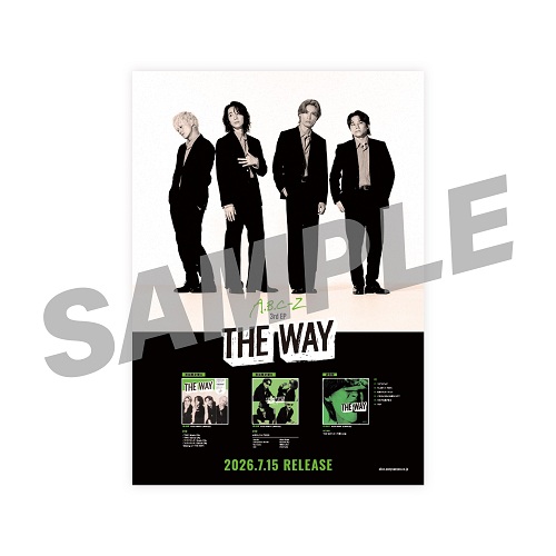 A.B.C-Z THE WAY ［CD+DVD］＜初回限定盤A＞ CD ※特典あり