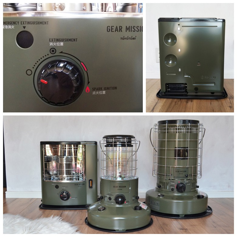 TOYOTOMI（トヨトミ） 石油 ストーブ RS-GE23 (G) オリーブ : タウン