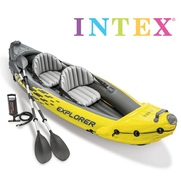 カヤック ボート エクスプローラー K2 INTEX 68307 インテックス INTEX INTEX(インテックス) カヤック エクスプローラー K2 ボート 312