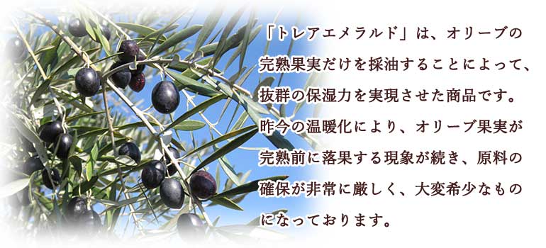 トレアエメラルド エキストラバージンオリーブオイル40ml※送料無料
