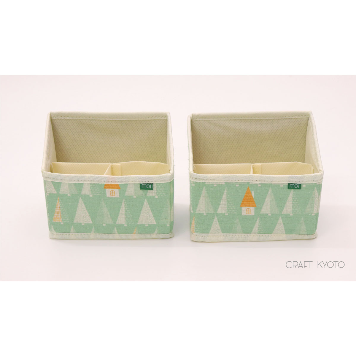 モイノ リモコンラック 柄の出方グリーン