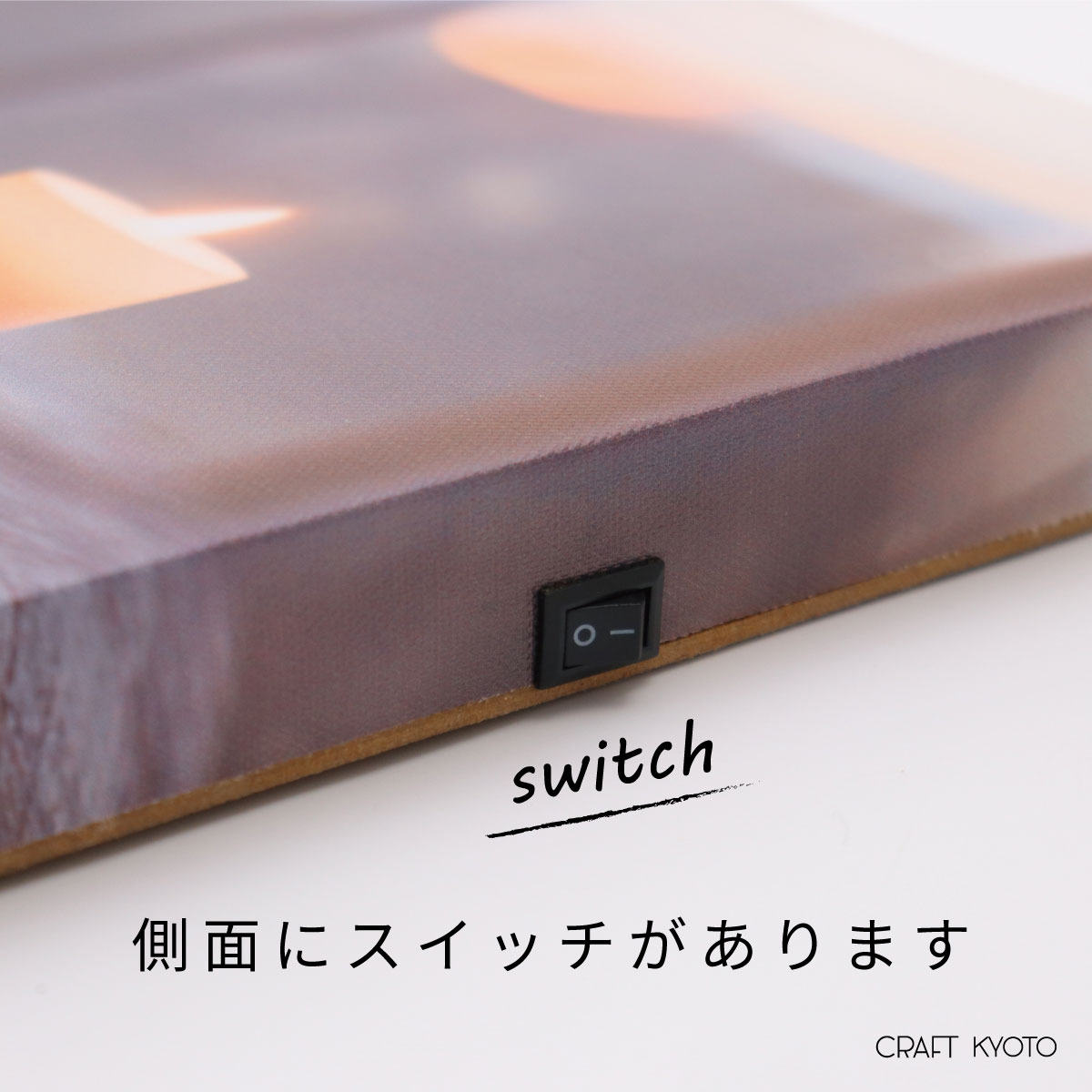 LED キャンバスアート Sサイズ ファブリックパネル キャンバス