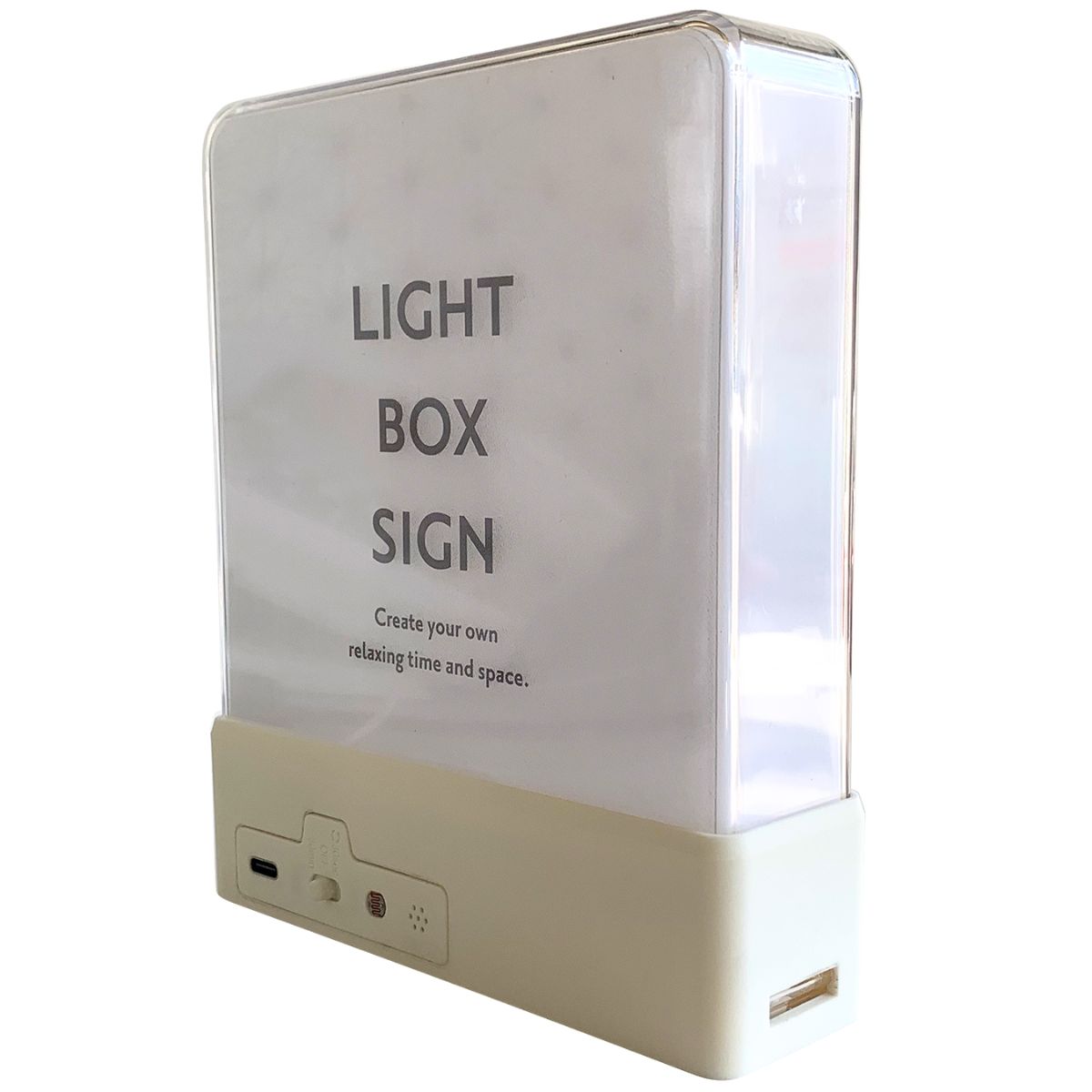 卓上ライト 壁掛けライト LIGHT BOX SIGN ライトボックスサイン 
