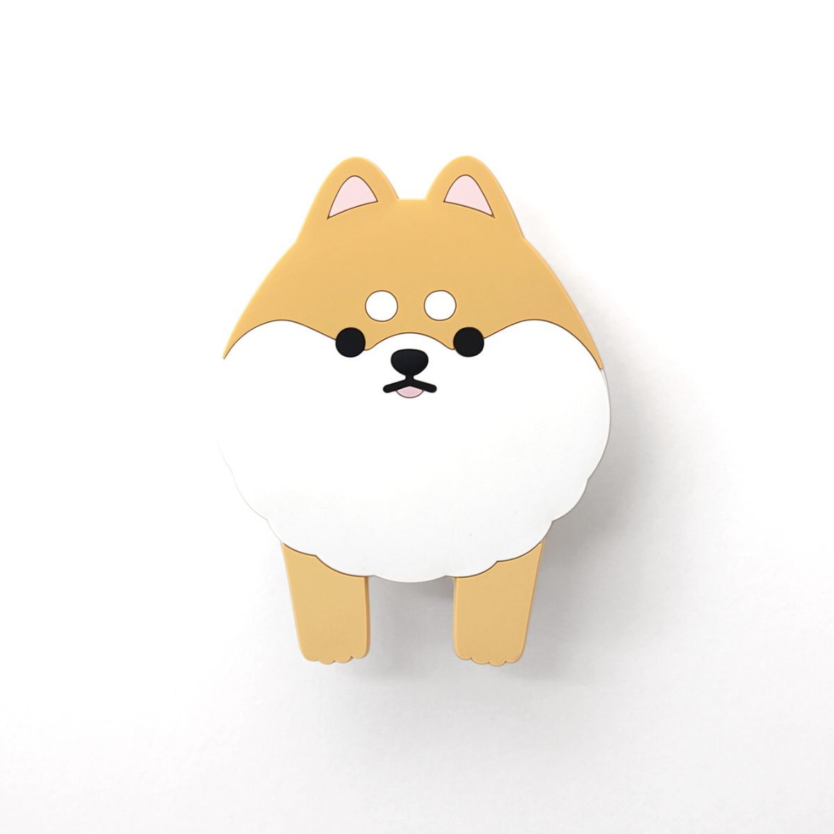 フック スティッキーフック ポケット 吸着式 はちわれ みけねこ しばいぬ トイプードル うさぎ はりねずみ ふくろう パンダ グッズ 浴室 洗面所 玄関  壁面収納 |  | 12