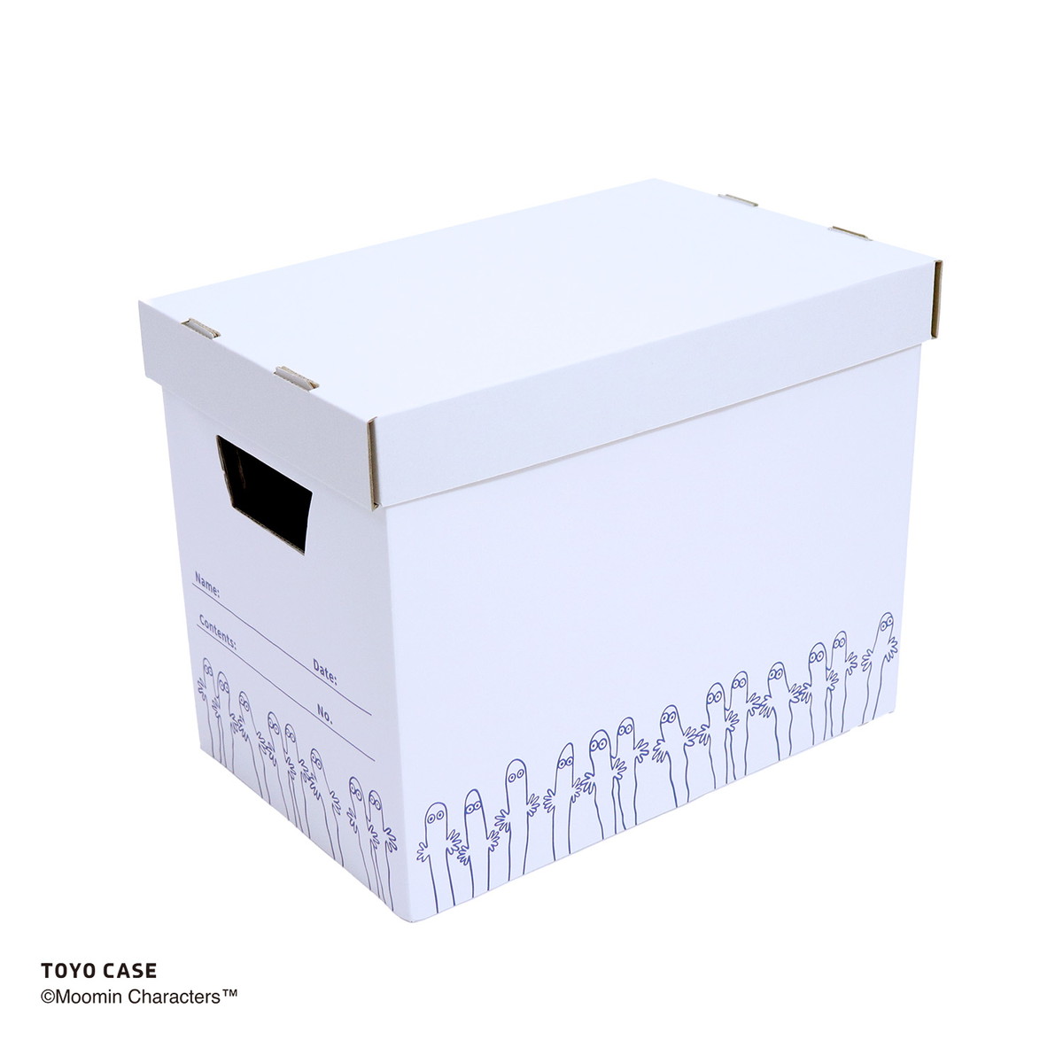 MOOMIN（ムーミン） 収納ケース スローイングボックスハーフ ムーミン