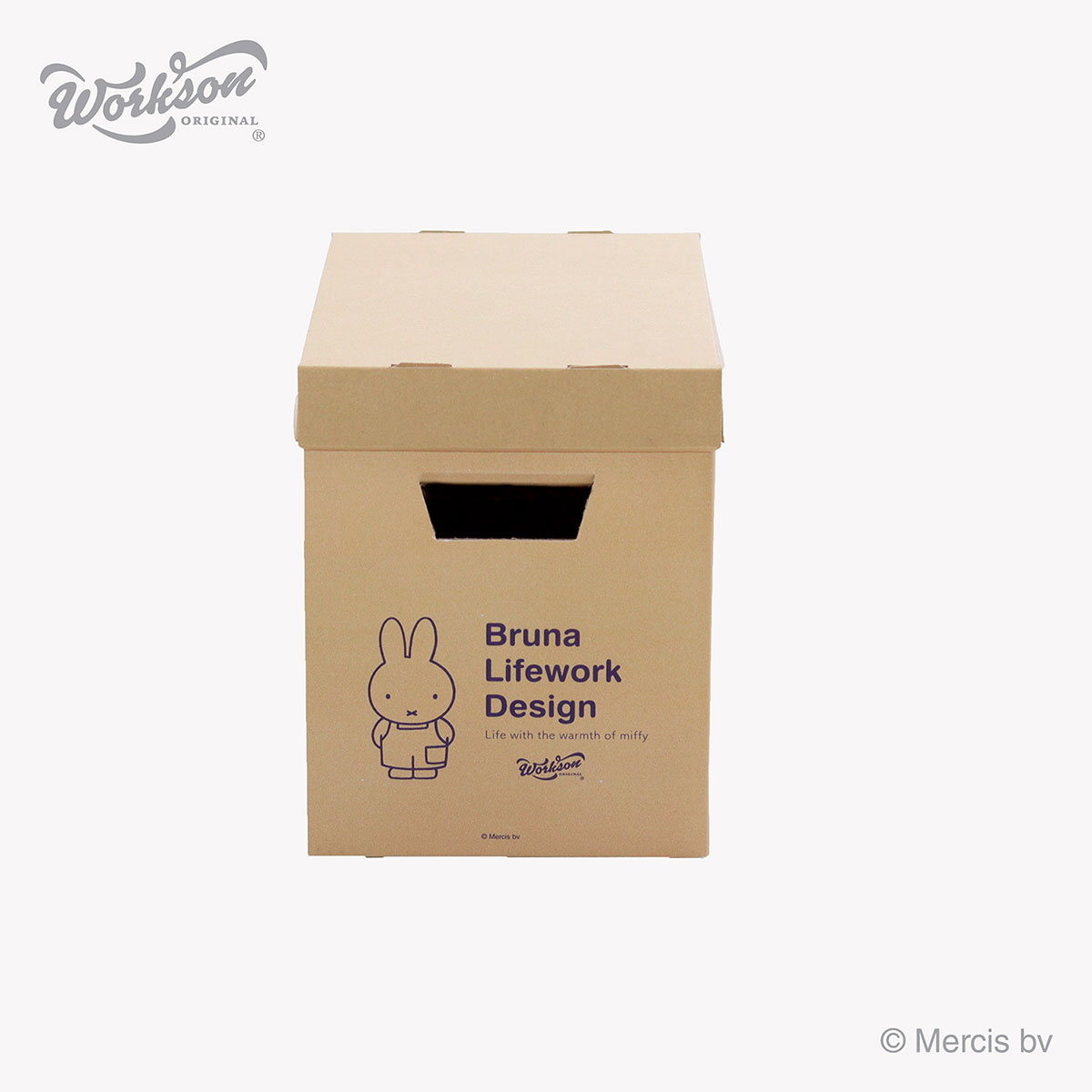 Miffy（ミッフィー） 収納 ケース 収納ボックス ハーフ ダンボール